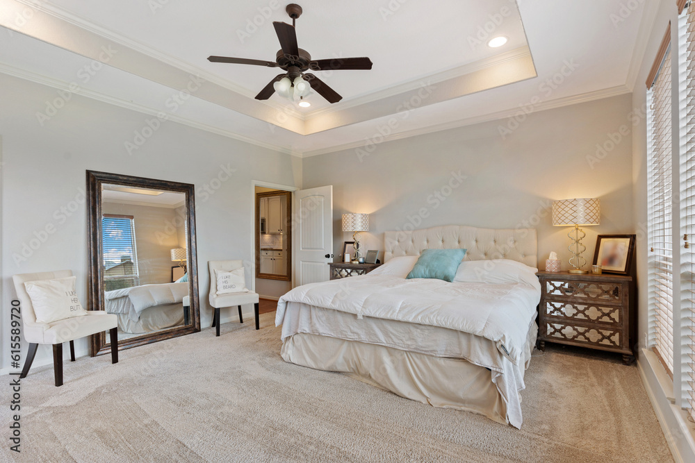 Fototapeta premium home bedroom 