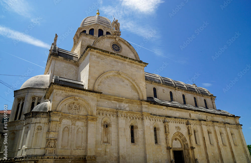 Obraz premium St. James Cathedral in sibenik in croatia