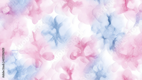 seamless cloudy fleur de lys pattern photo