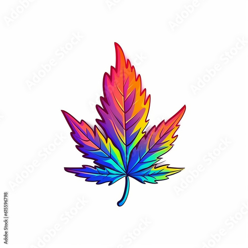 one cannabis leave logo © Andrej