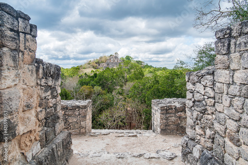Maya Ruins in the Jungle