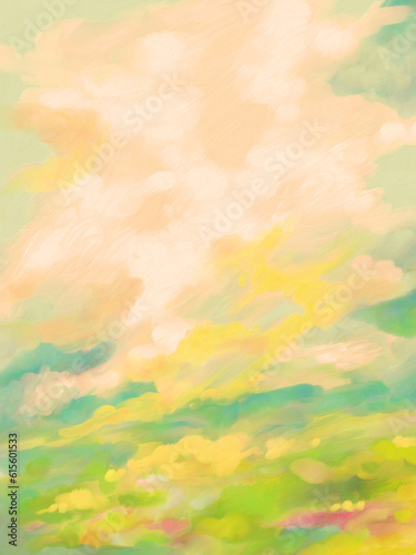  Impressionistic Soft Pastel Colored Waterscape Seascape - Digital Painting, Illustration, Art, Artwork, design, ad, flier, poster, Background, Backdrop, Wallpaper, social media ad post, publications