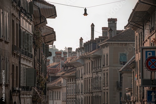 town street in the morning © vardan