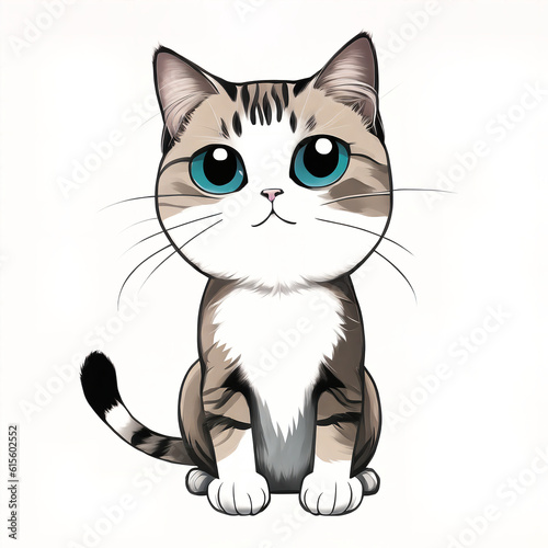 Illustration of cute cat