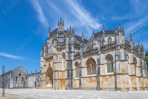 Canvas Print Vista da Igreja do Mosteiro da Batalha