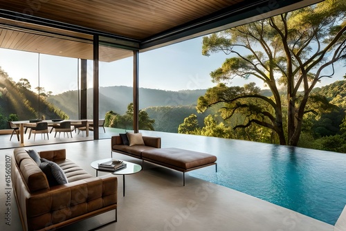 Swim   Inspire  AI-Generated Interior Designs Transforming Spaces with Serene Swimming Pools