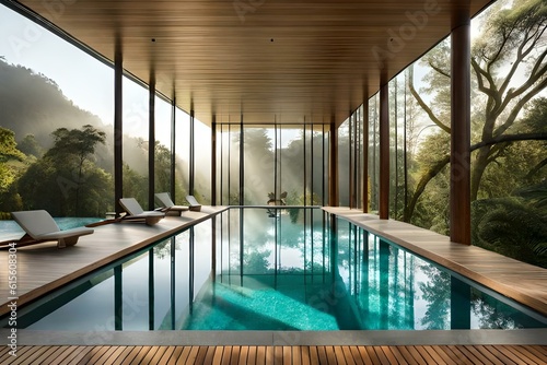 Splash of Luxury: AI-Infused Interior Designs Featuring Exquisite Swimming Pools © Ghulam