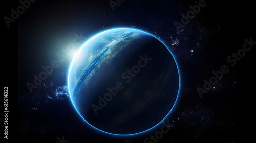 宇宙から見た地球の壮大な景観 No.028 | A Majestic View of Earth from Space Generative AI