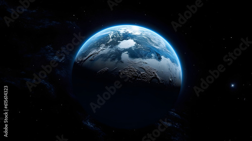 宇宙から見た地球の壮大な景観 No.029 | A Majestic View of Earth from Space Generative AI