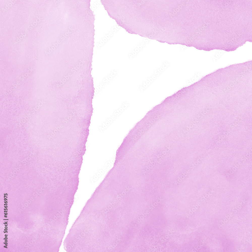 Fototapeta premium Pink Watercolor Framed Corner Background