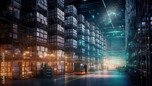 Embracing Digital Transformation: Smart Warehouse with Augmented Reality and Robotic Automation