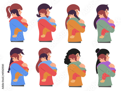 Mother day People Character illustration

