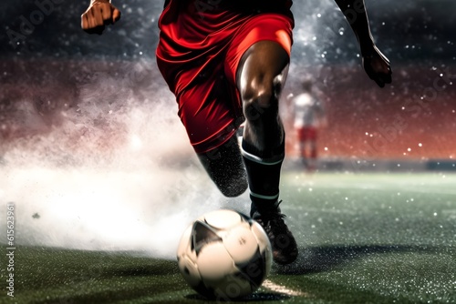サッカー選手　with generative ai © CrioStudio