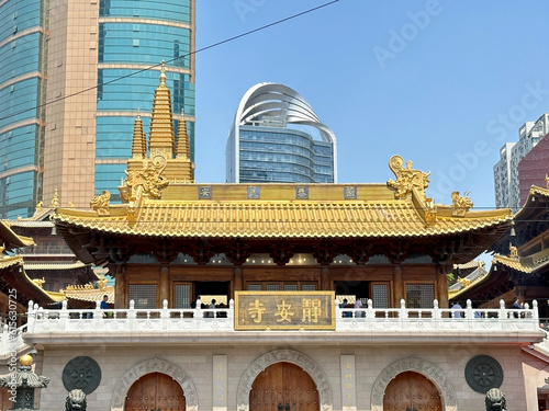 Shanghai jingan temple photo