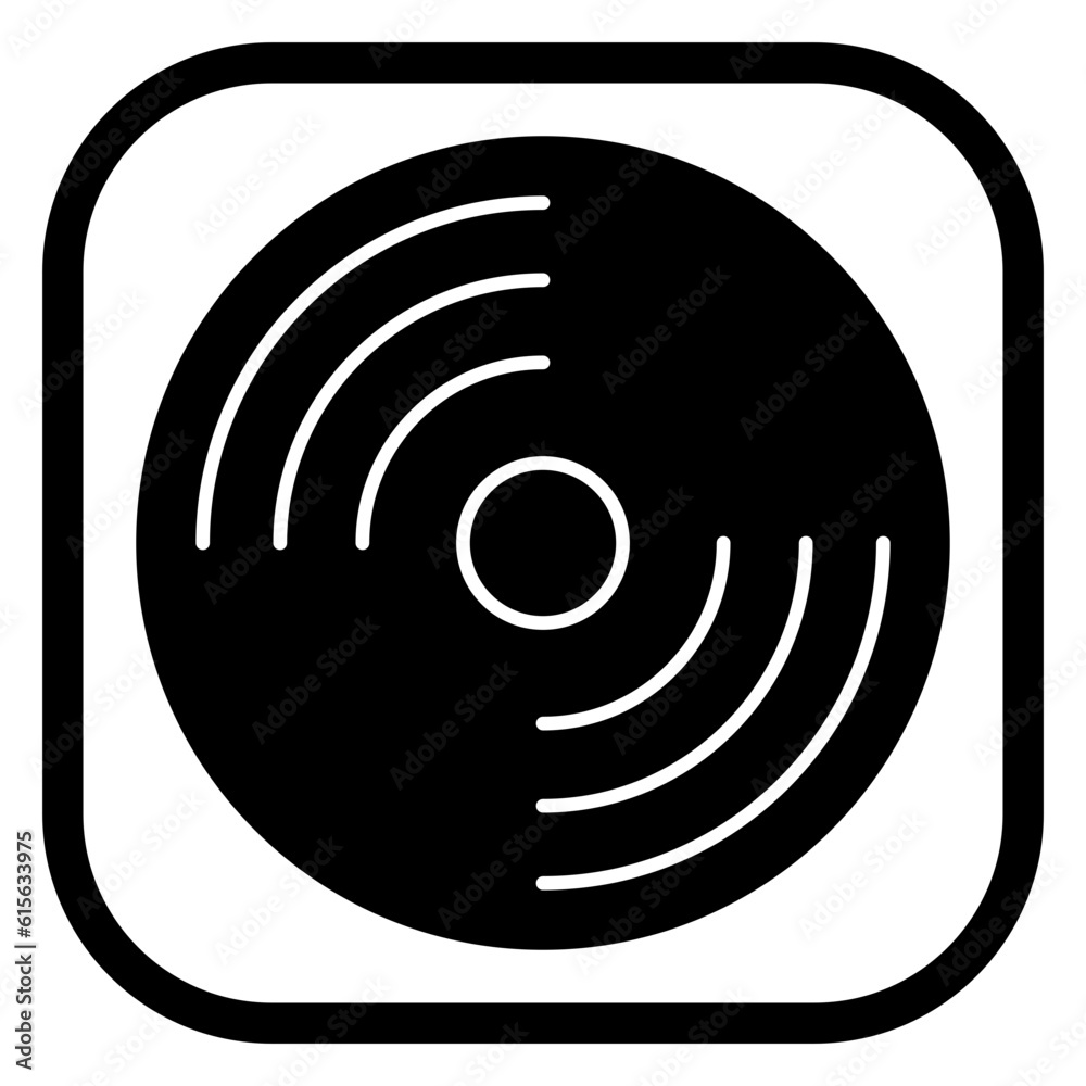 turntable vinyl icon turntable vinyl icon