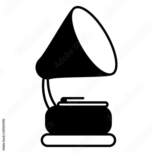 gramophone audio speaker
