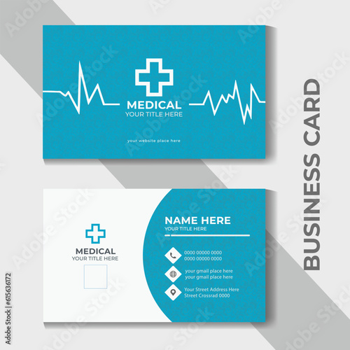 Healthcare business card design