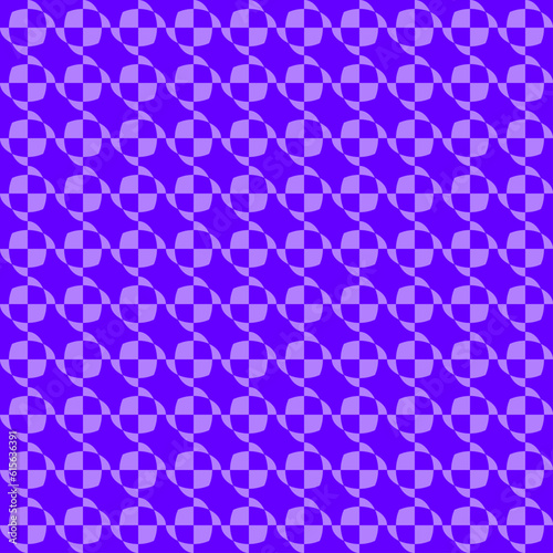 Seamless Geomatric vector background Pattern in purple