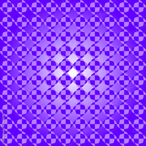 Seamless Geomatric vector background Pattern in purple