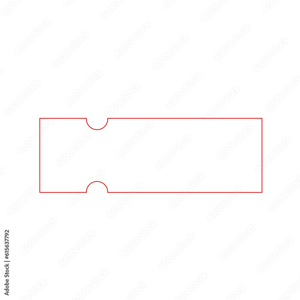 Fototapeta premium Coupon Voucher Elements