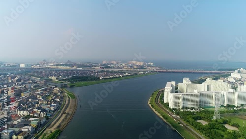 東京葛西の空撮