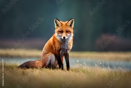red fox vulpes © qaiser