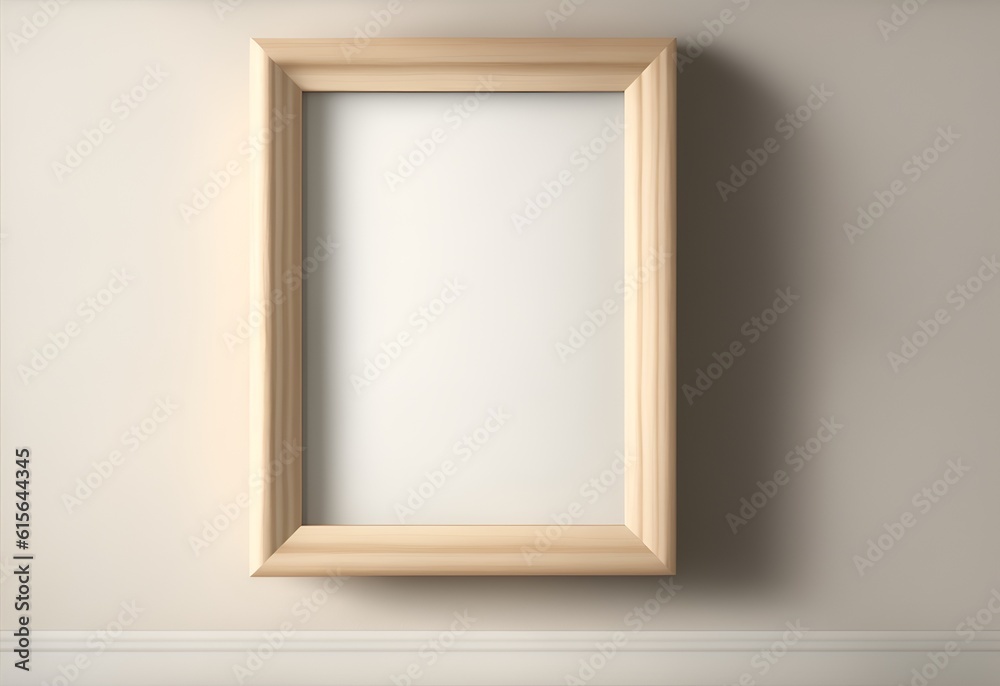 empty picture frame on wall mockup empty picture frame on wall mockup