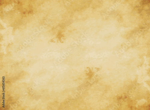 vector background of light yellow old paper grunge realistic style.