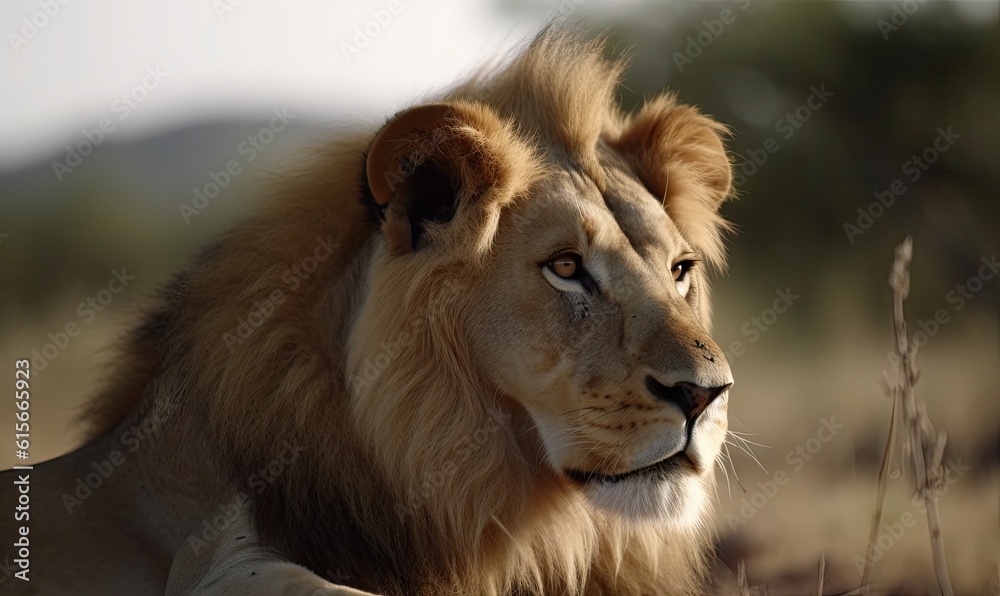 The lion lies alone, deep in thought Creating using generative AI tools The lion lies alone, deep in thought Creating using generative AI tools