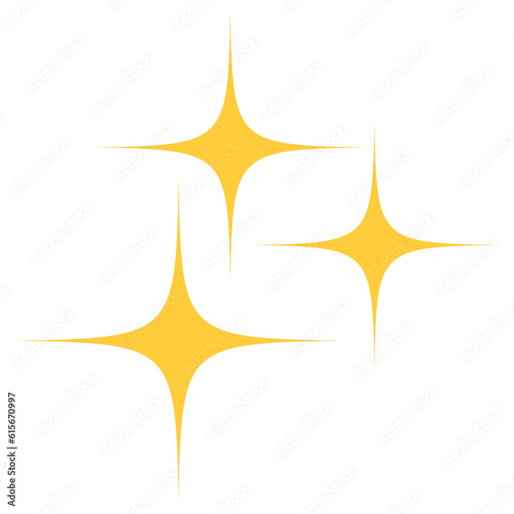 Obraz premium gold star element