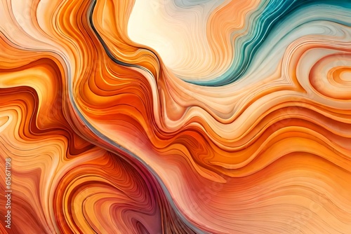 abstract orange background generated by AI