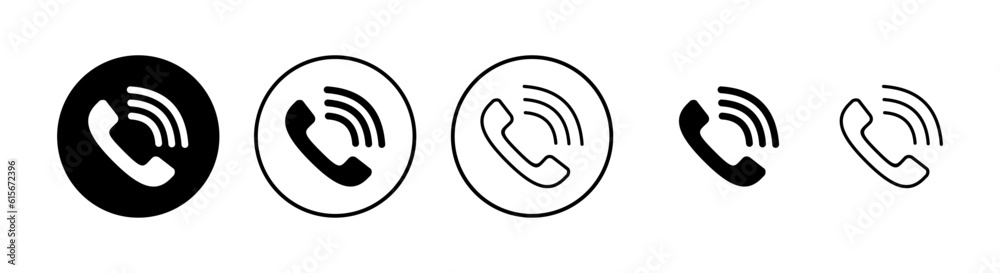 Call icons set. Phone icon vector. mobile phone. telephone icon Call icons set. Phone icon vector. mobile phone. telephone icon