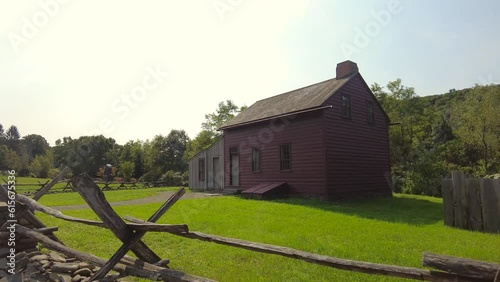 view of One of the first House's Joseph Smith Jr owned with his wife Emma.  Located on the Hale Property and also was the place of the first translation of the Book of Mormon. photo