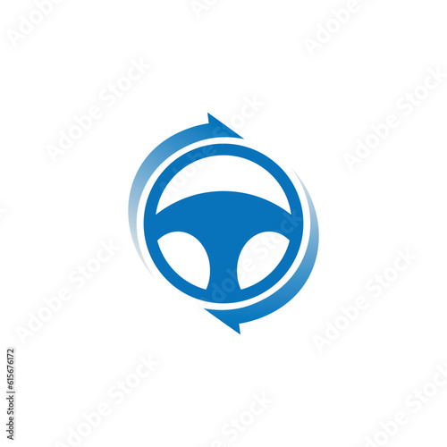 drive logo car vector transport road automotive speed