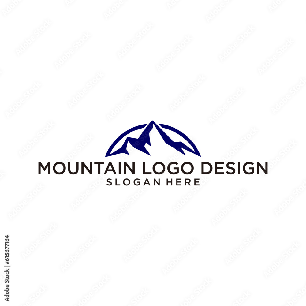 mountain logo design mountain logo design