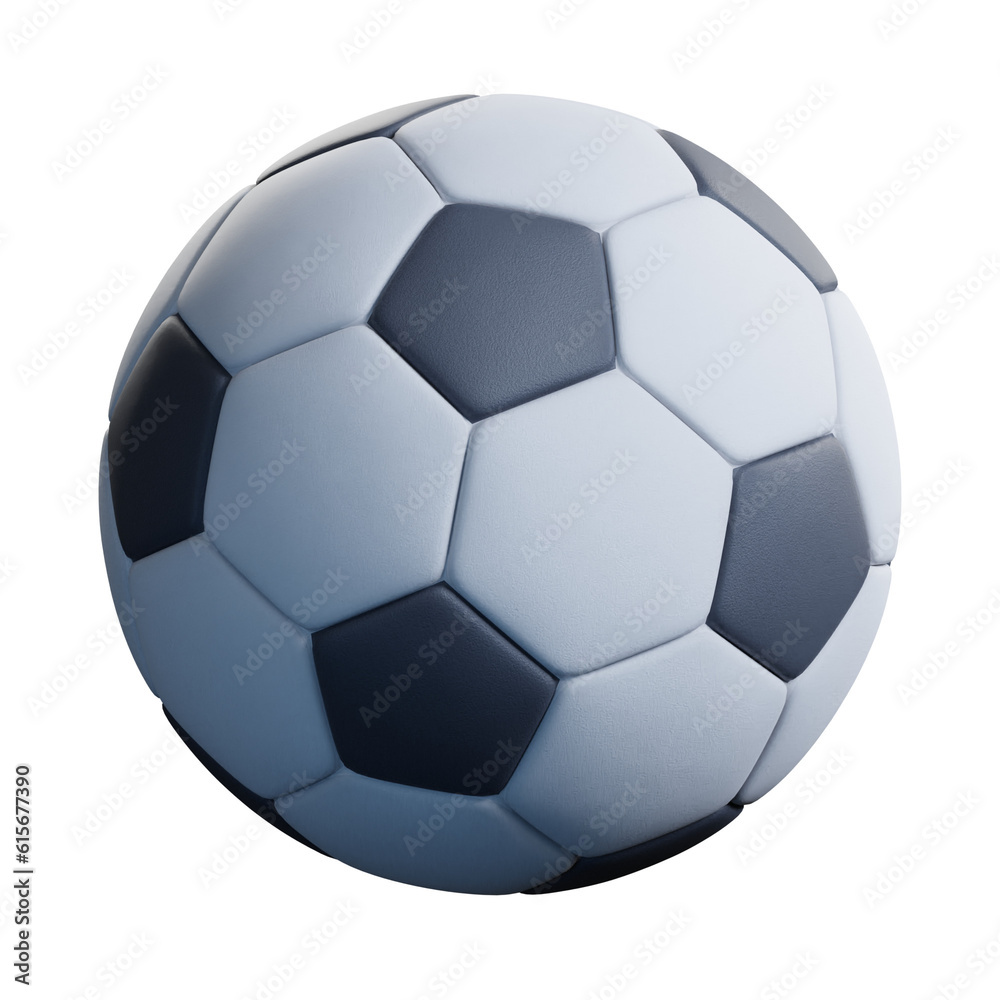 Classic soccer ball isolated on transparent background, png Classic soccer ball isolated on transparent background, png