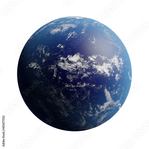 Planet earth isolated