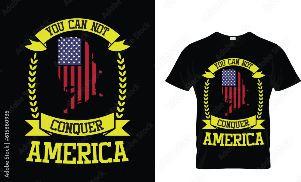 Fototapeta premium Funny 4th of July Shirt design USA, Independence Day vector template, America.