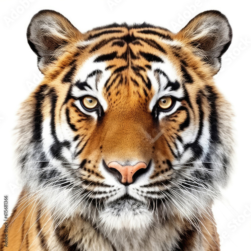 Closeup of a Tiger s  Panthera tigris  face