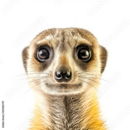 Closeup of a Meerkat's (Suricata suricatta) face