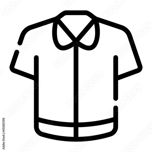 pajamas Line Icon