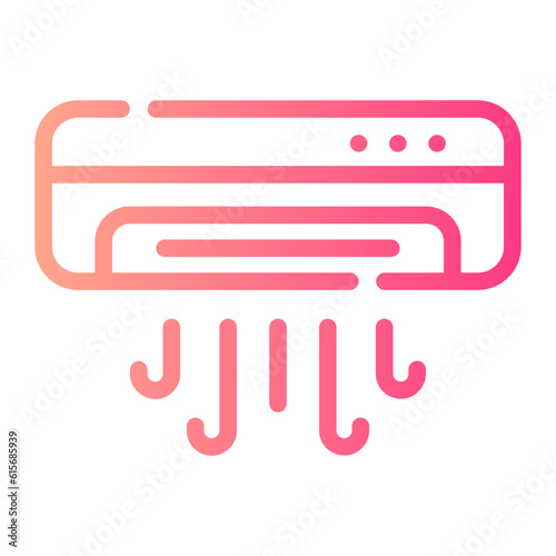 ac Line Gradient Icon