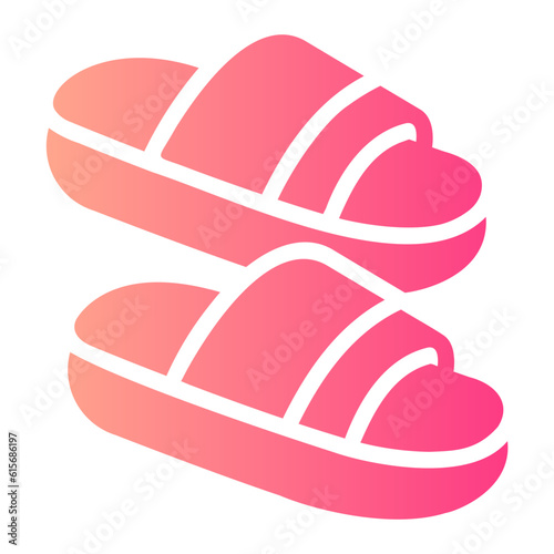 slippers Line Icon