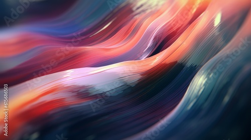 Abstract background texture with stunning landscape. Generative AI