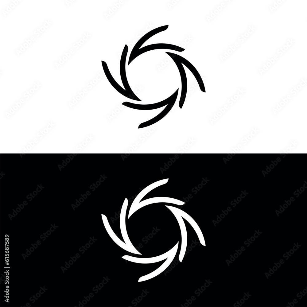 Circle vector logo template illustration . Circle icon logo Circle vector logo template illustration . Circle icon logo