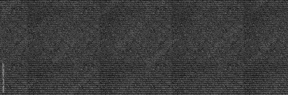Seamless black and white carpet rug texture background from above Seamless black and white carpet rug texture background from above