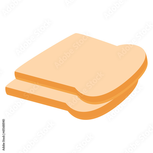 White Bread Illustration