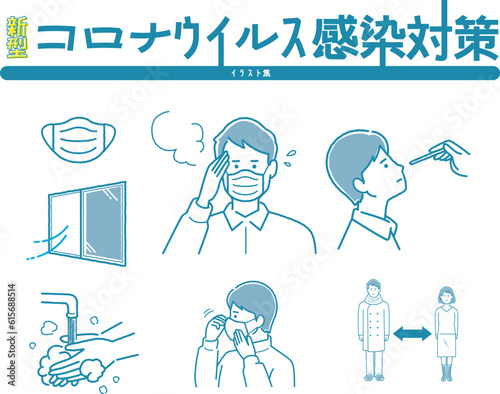 新型コロナウイルス感染対策　セット