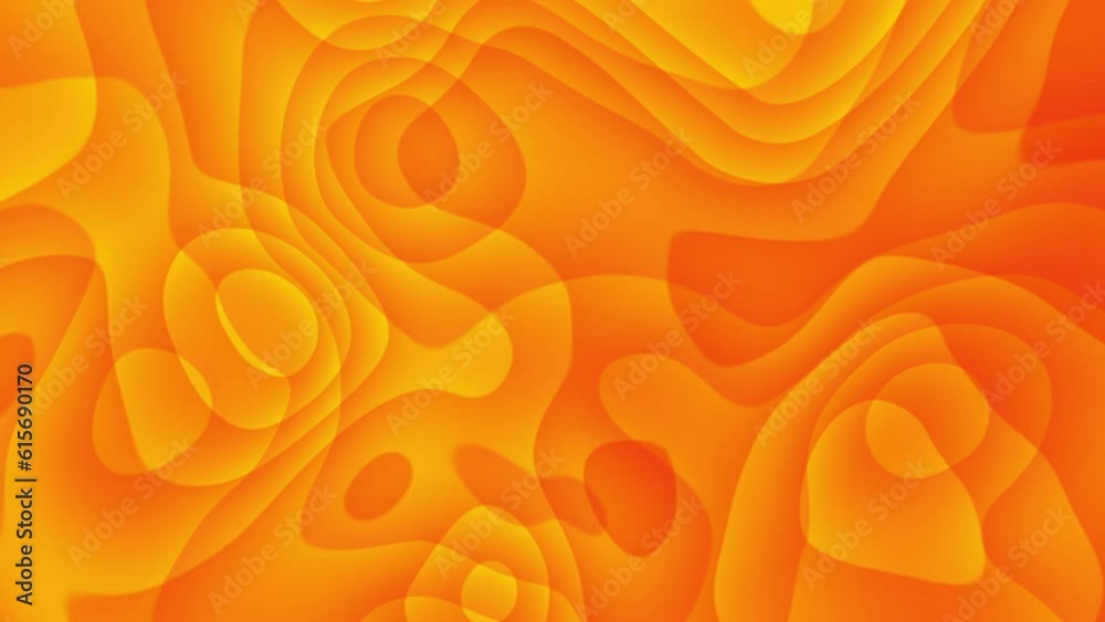 Geometric shape wavy line animation. Trendy colorful abstract shape wavy animation. e_46