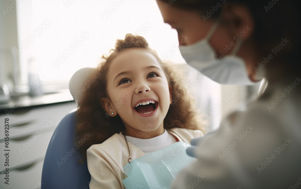 Child at the dentist's appointment. Treatment of a child's teeth. Child at the dentist's appointment. Treatment of a child's teeth.